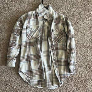 altard state plaid cardigan